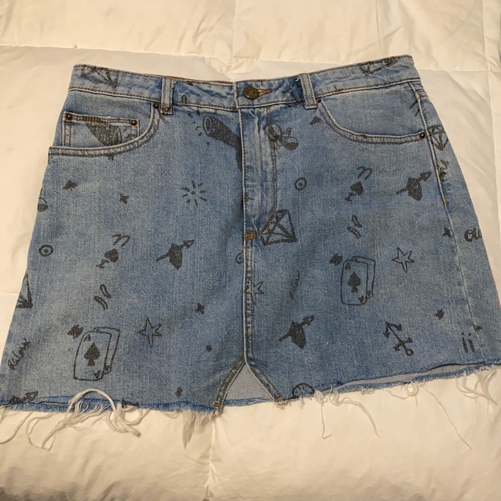 Urban Jean Skirt